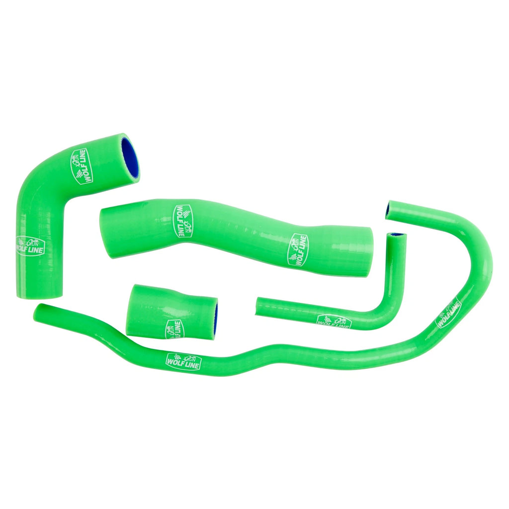 Silicone Radiator Coolant Hose Kit for BMW S1000RR (2019–2023) Green