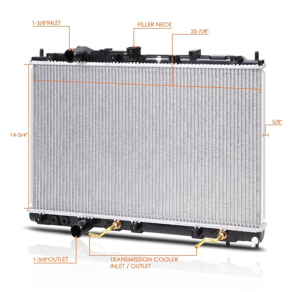 Aluminum Cooling Radiator for Mitsubishi Mirage (1997–2002) DPI-1907