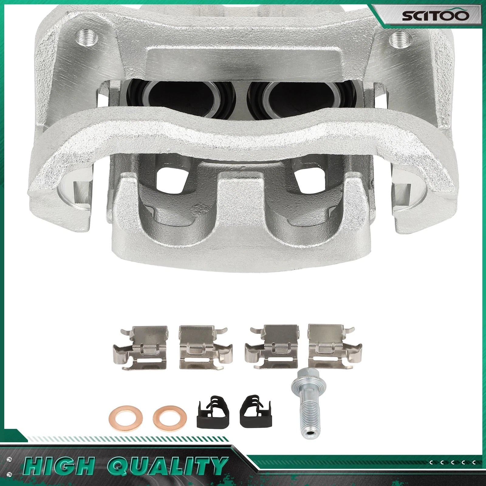 Brake Calipers w/ Bracket for Toyota Sienna (2011–2018) & Lexus RX350 (2010–2015)