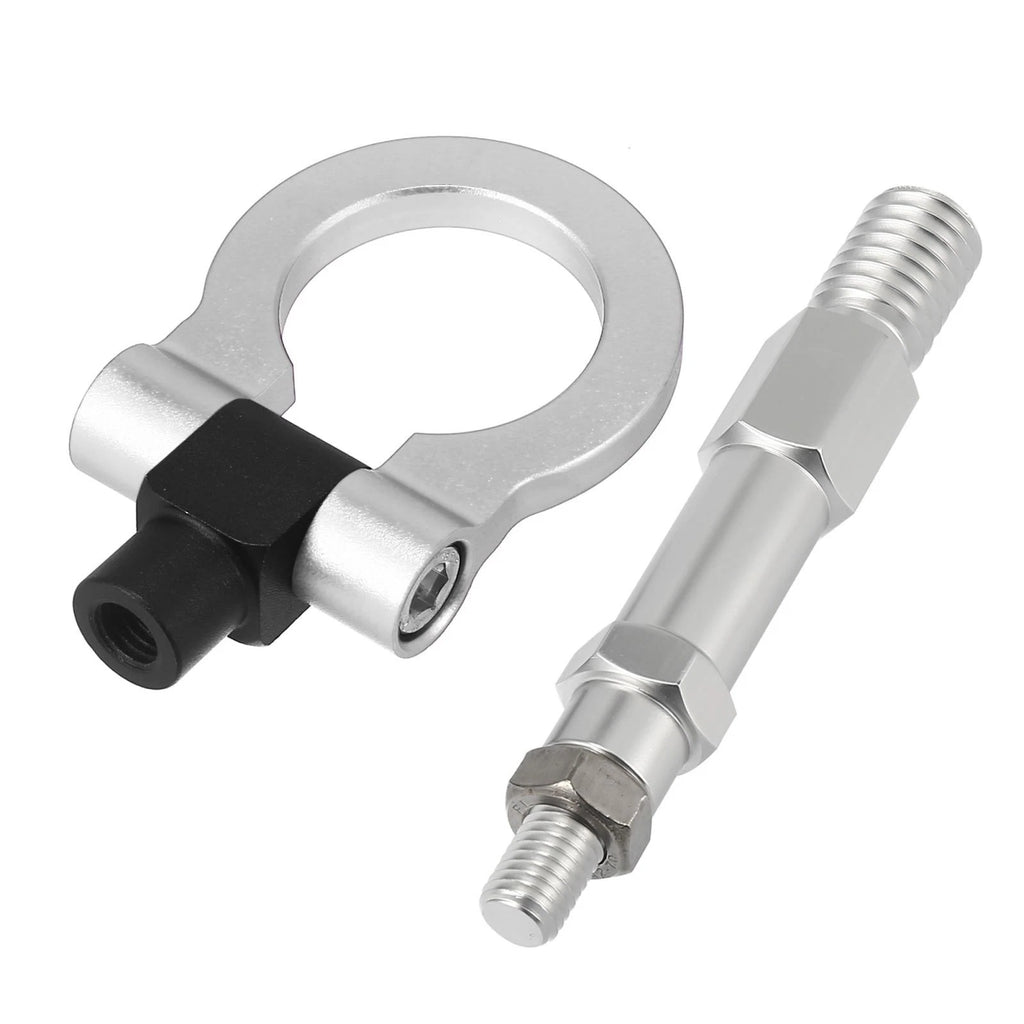 Tow Hook Screw Set for Audi A5 S5 RS5 (2010–2017) - Silver Tone Round