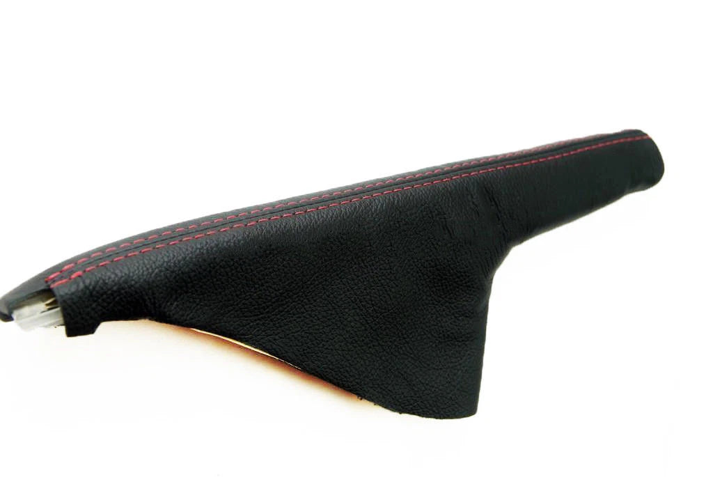 E Brake Boot for VW Vento GTI MK4 (1999–2004) Red Stitch Leather Synthetic