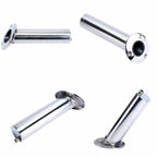 4PC Heavy Duty Stainless Steel Flush Mount Fishing Rod Holders