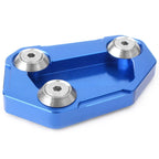 Blue Motorcycle Kickstand Extension Pad for BMW S1000R (2014-2016)