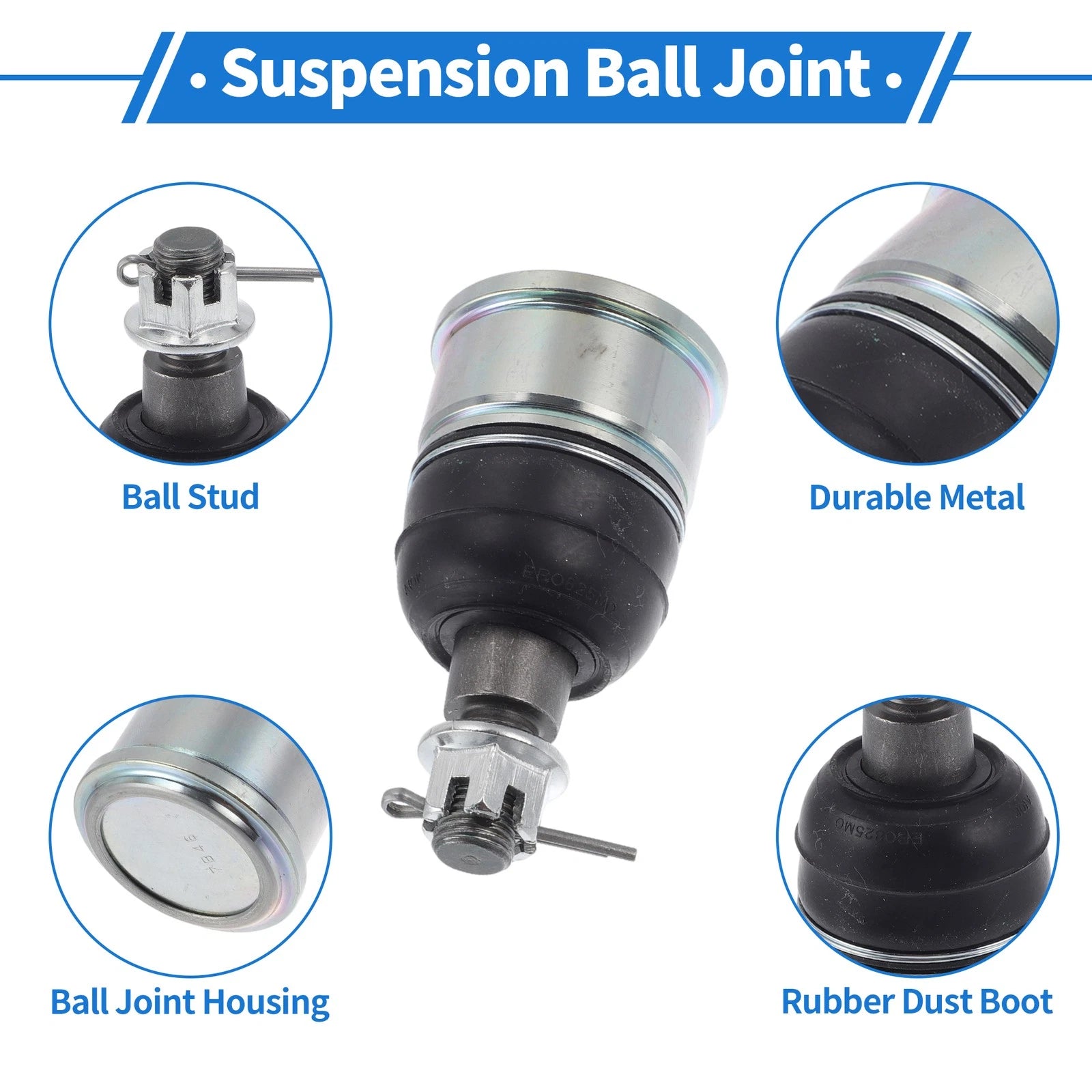 2X Front Lower Ball Joints for Honda Acura (2008–2012) No.K500288/K500289