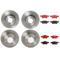Brembo Disc Brake Rotors and Pads Kit for Mercedes W463 G55 AMG (1990–2023)