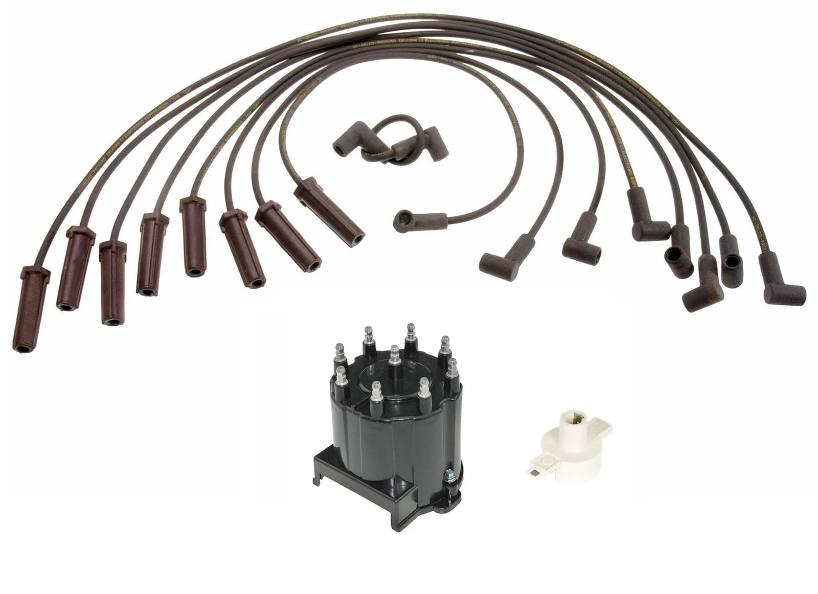 Distributor Rotor Cap & Wires Kit for Chevrolet C2500 Suburban (1992–1999)