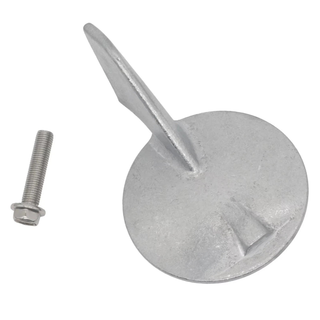 Trim Tab Anode with Screw for Yamaha Outboard (6K1-45371-02, 6K1-45371-01, 18-6121)