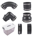 RV Sewer Hose Fittings Adapter Kit for RVs (Fits Various Models)