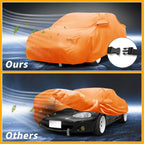 Waterproof Car Cover for Mazda MX-5 Miata (210D-PU, Orange)