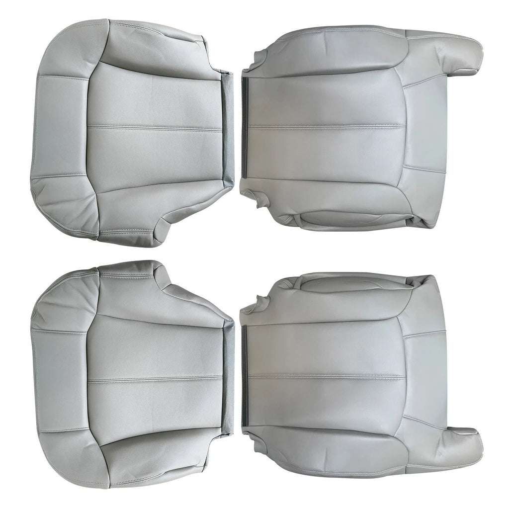 Front Replacement Seat Cover for Chevy Silverado (1999–2002) Gray