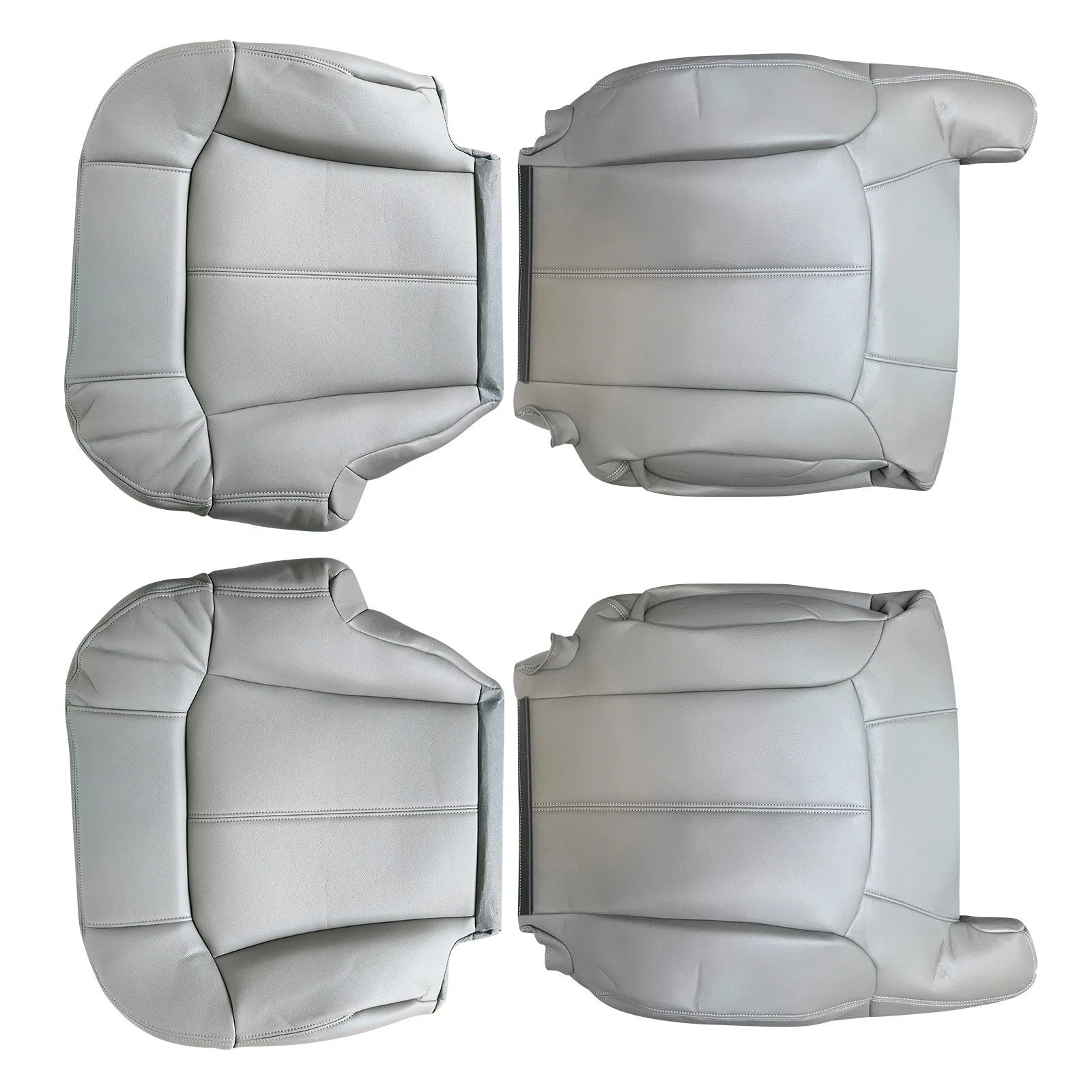 Front Replacement Seat Cover for Chevy Silverado (1999–2002) Gray