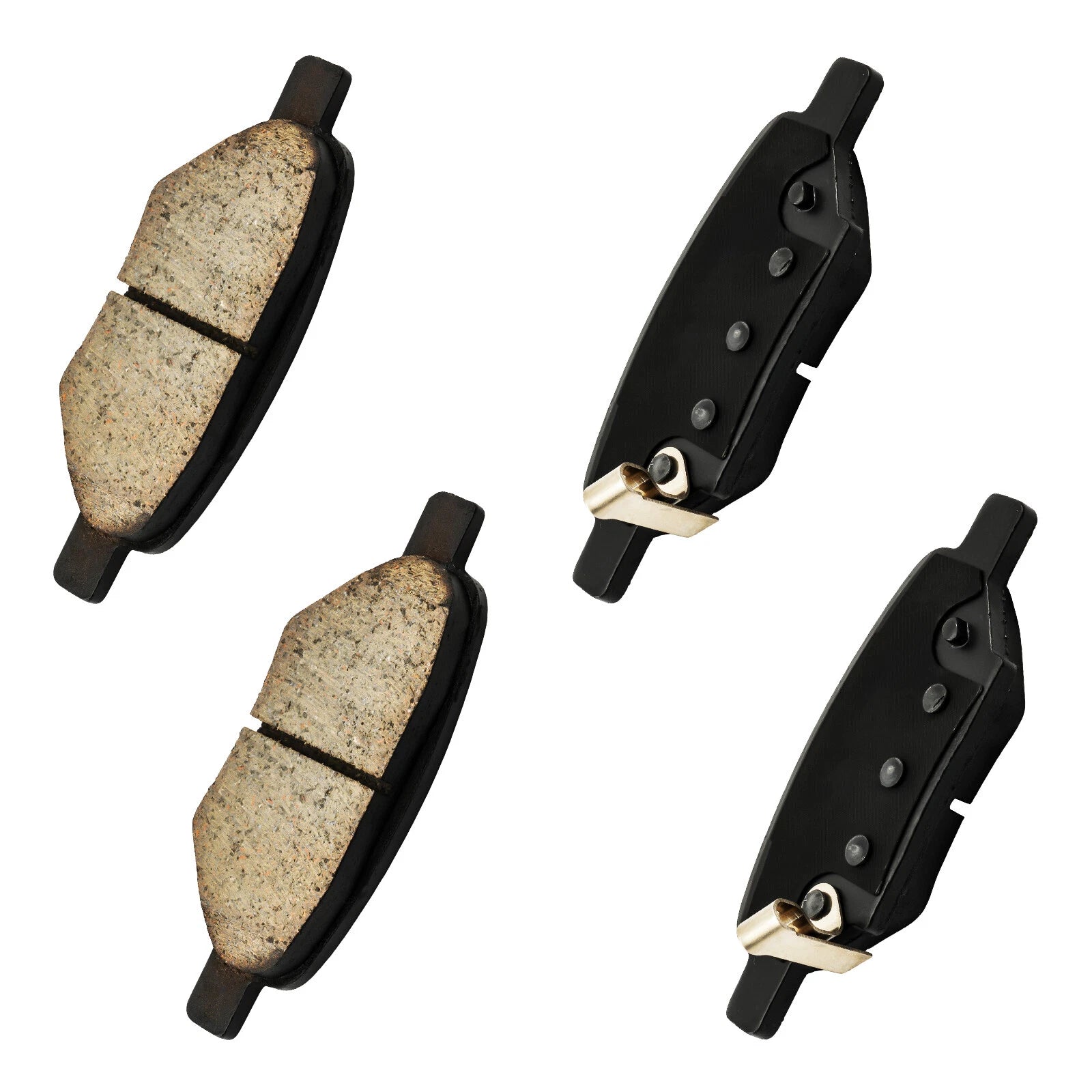Rear Ceramic Brake Pads for Chevrolet Cobalt Malibu Pontiac G5 G6 (2005–2010)