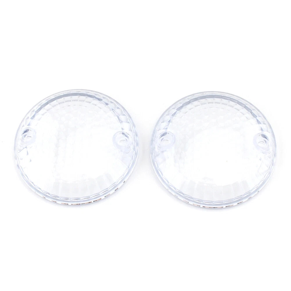 2X Clear Turn Signal Light Lens Cover for Suzuki Intruder 1400 VX800 (1995–2004)