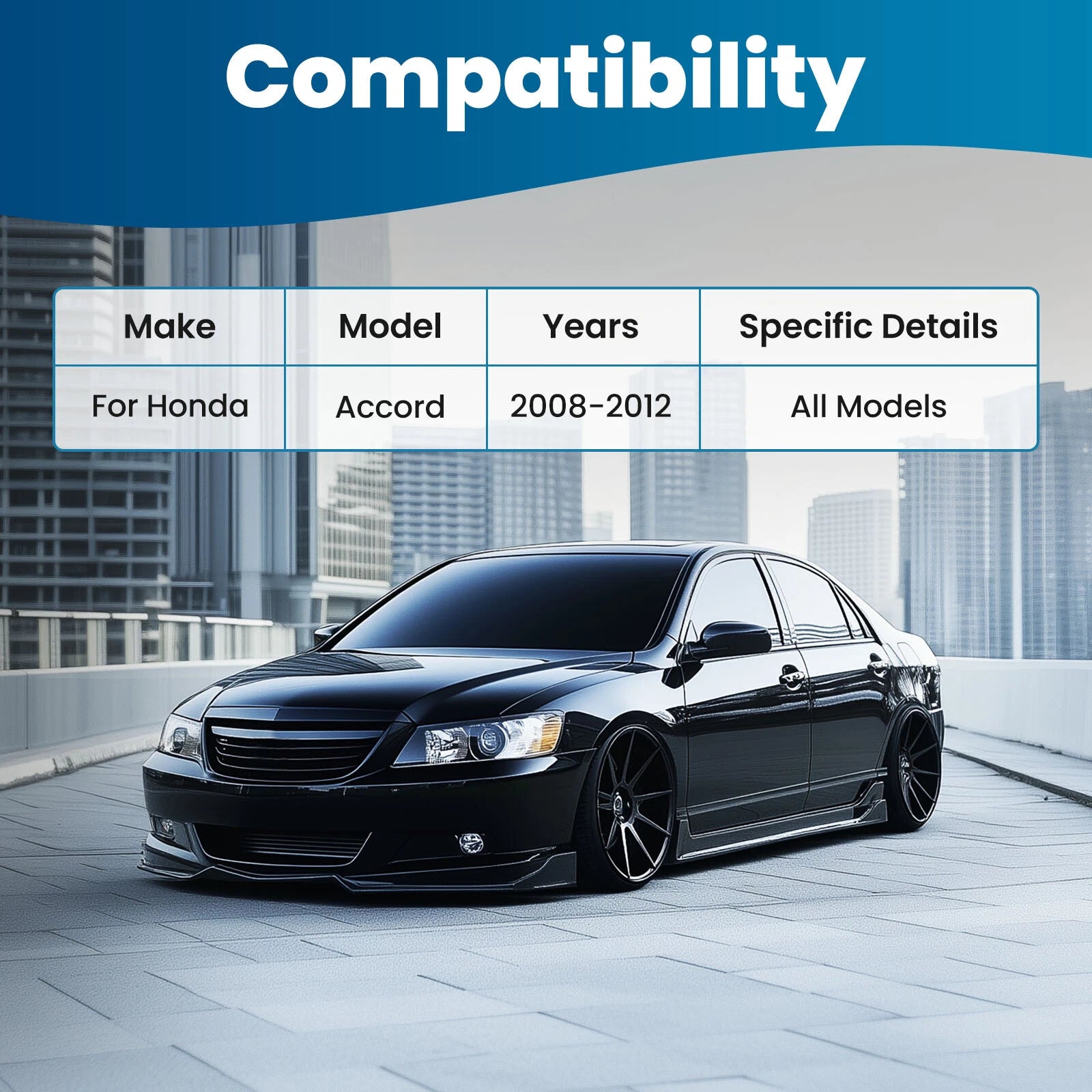Suspension Kit Front Upper and Lower Control Arms for Honda Accord (2008–2012)