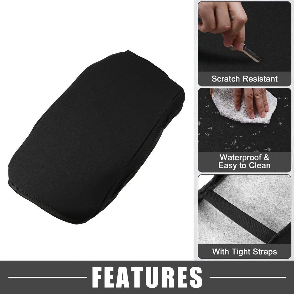 1 Pcs Center Console Armrest Cover for Toyota Camry (2012–2017) Black