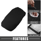 1 Pcs Center Console Armrest Cover for Toyota Camry (2012–2017) Black