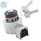 Ignition Switch with 2 Keys for Kubota B7500 B2100 B2400 B1700 B7510 (–) 6C040-55452