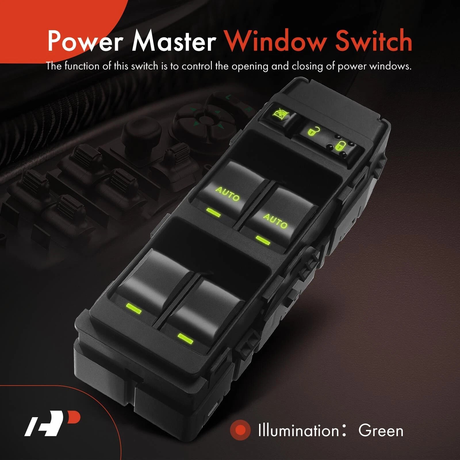 Front Left Master Window Switch for Dodge Charger (2006-2010)