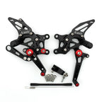 CNC Racing Rearset Footrests for Aprilia RSV4 (2009–2012)