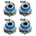 Front and Rear Wheel Bearing & Hub Assembly Kit for Terraza Relay (2006)