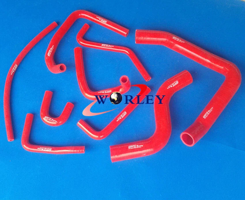 BLACK Silicone Radiator Hose for Mitsubishi Pajero V6 3.0 (1991-1996)