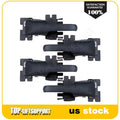 Set of 4 Door Handles for Ford Mercury (Interior, Black)