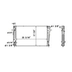 Replacement Plastic/Aluminum Radiator (See compatibility Chart)