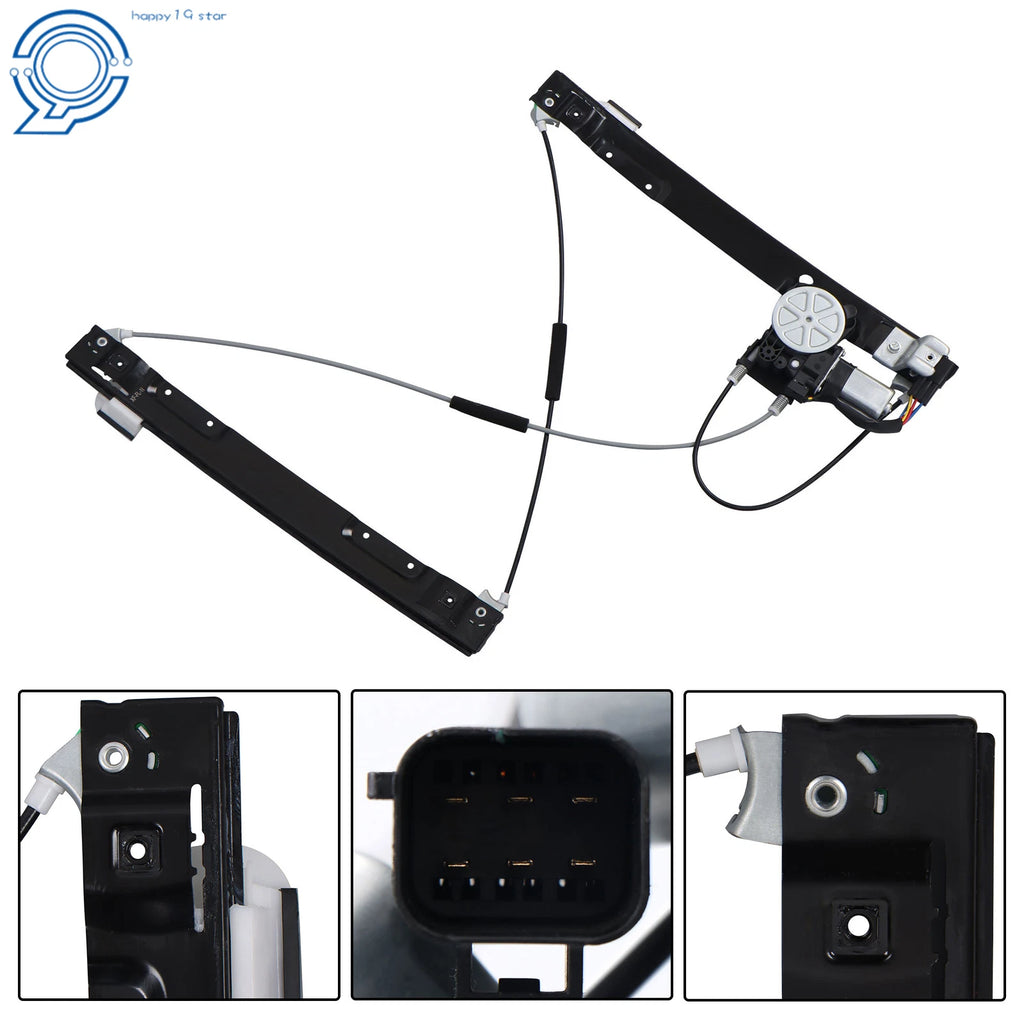 Front Left Power Window Regulator with Motor for Jaguar XF (2009–2015)