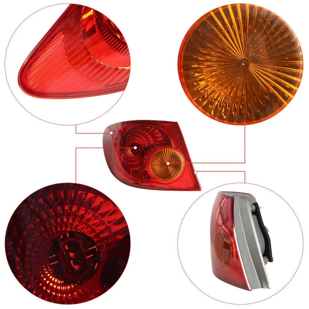 Left Side Outer Brake Lamp Tail Light for Toyota Corolla (2005–2008)