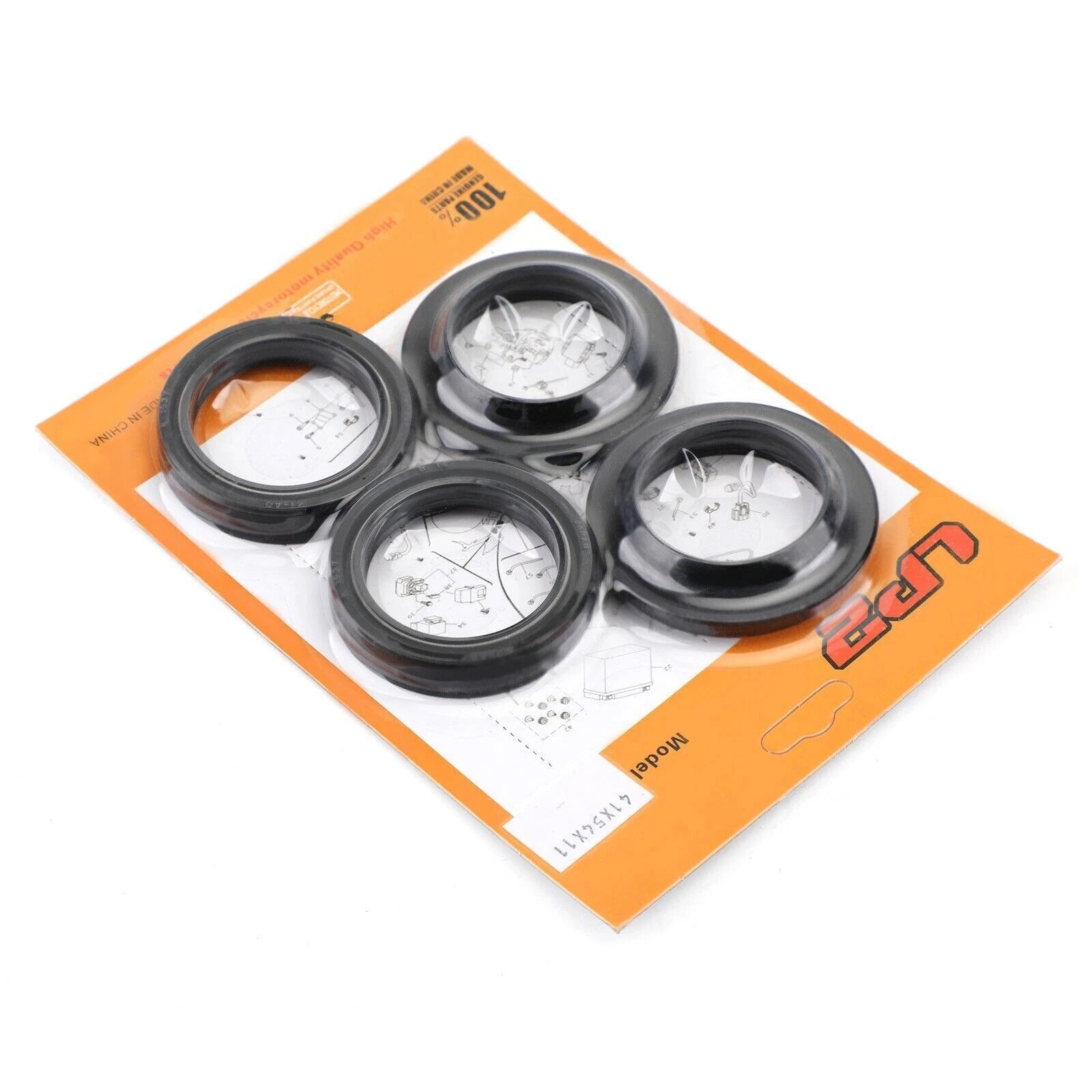 Fork Oil Dust Seal Rebuild Kit for Buell Thunderbolt S3 S3T Lightning X1 (1999–2002)