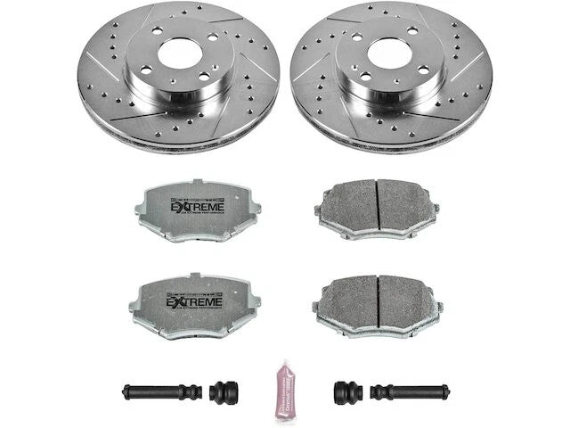 Front Brake Pad and Rotor Kit for Mazda Miata (1994–1997, 1999–2005) BT234VH