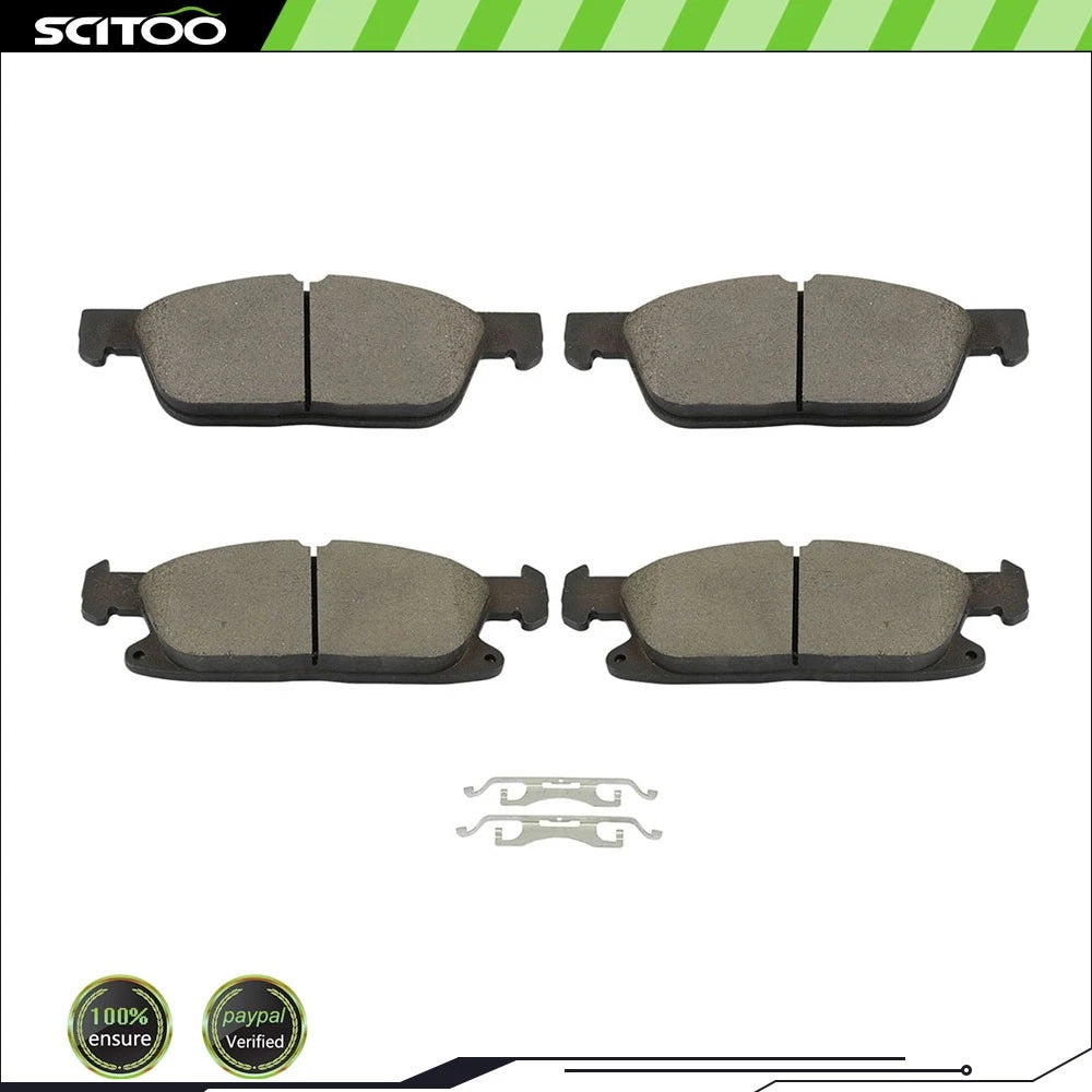 Front Ceramic Brake Pads for Lincoln Nautilus (2019–2020) 2.0L 2.7L FWD 1818