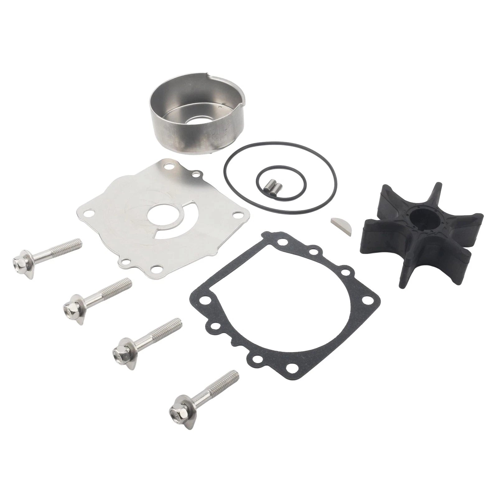 Water Pump Impeller Kit for Yamaha Outboard 4-Str F 75 90 115 HP (68V-W0078-00)