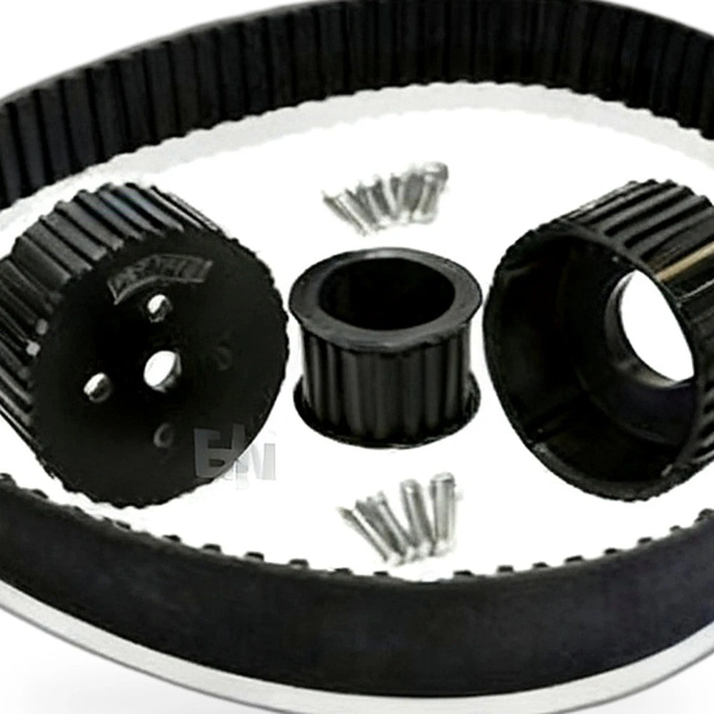 Billet Gilmer Drive Kit with Belt for Holden HQ HJ HX HZ 253 308 (1971–1980)
