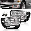 Front Fog Lights for Dodge Ram 2500 3500 (2010–2018) / Ram 1500 (2009–2012)