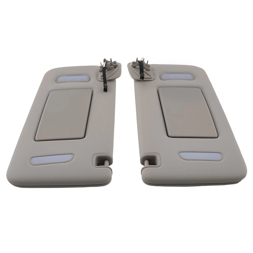 Sun Visor Set LH+RH for Chevy Silverado GMC Sierra Cadillac Escalade (2007–2014)