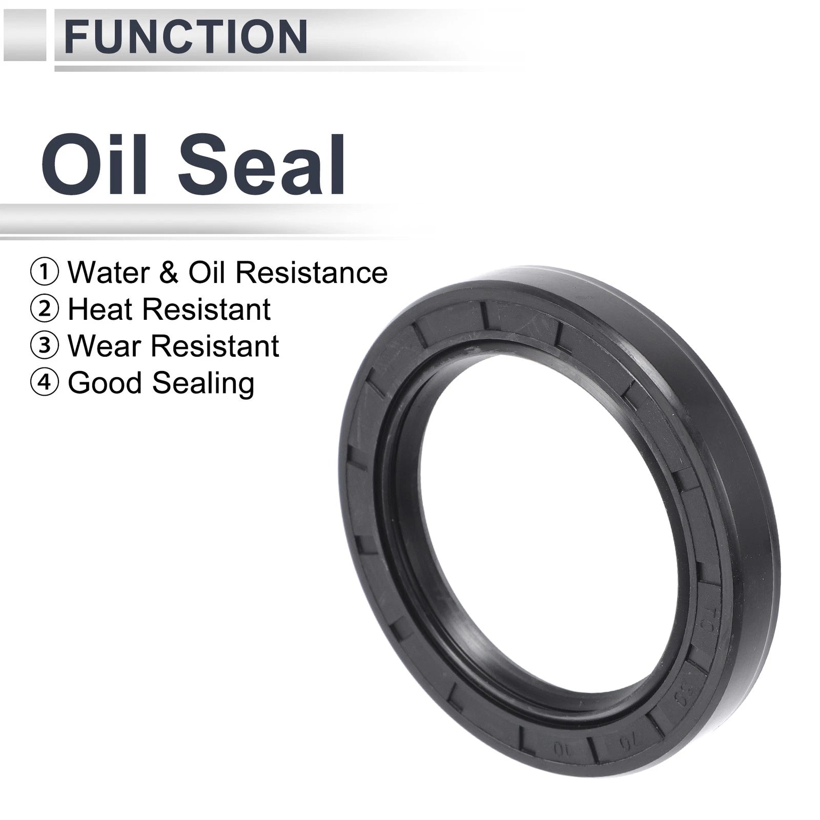 Set of 5 Oil Seal Ring 50x70x10mm NBR Rubber for Various Models 