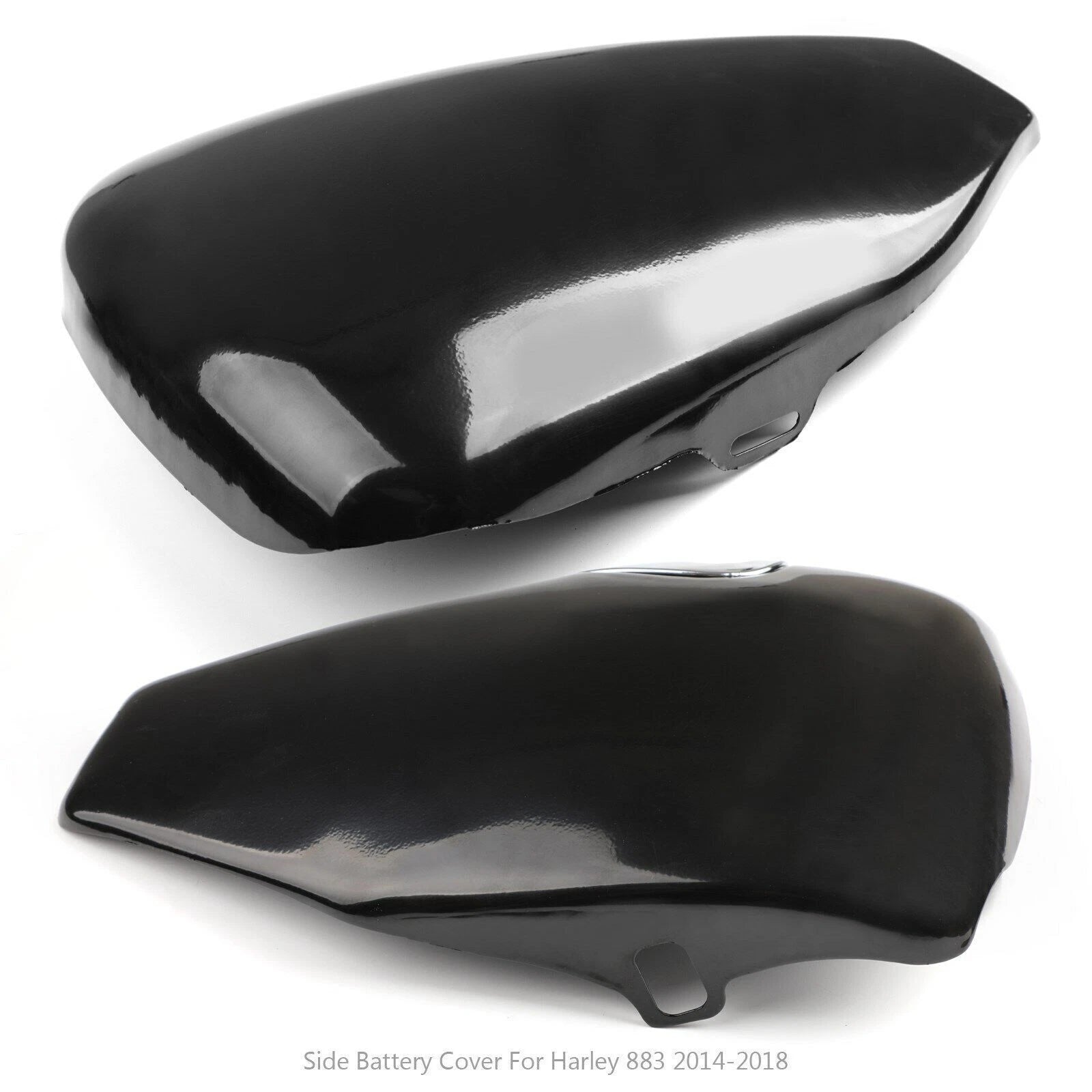 1 Pair L&R Side Battery Cover for Sportster XL Iron 883 1200 (2014–2018) T9