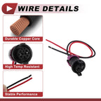 Front Turn Signal Light Socket Wiring for Volkswagen Santana (No. 3B0953123B)
