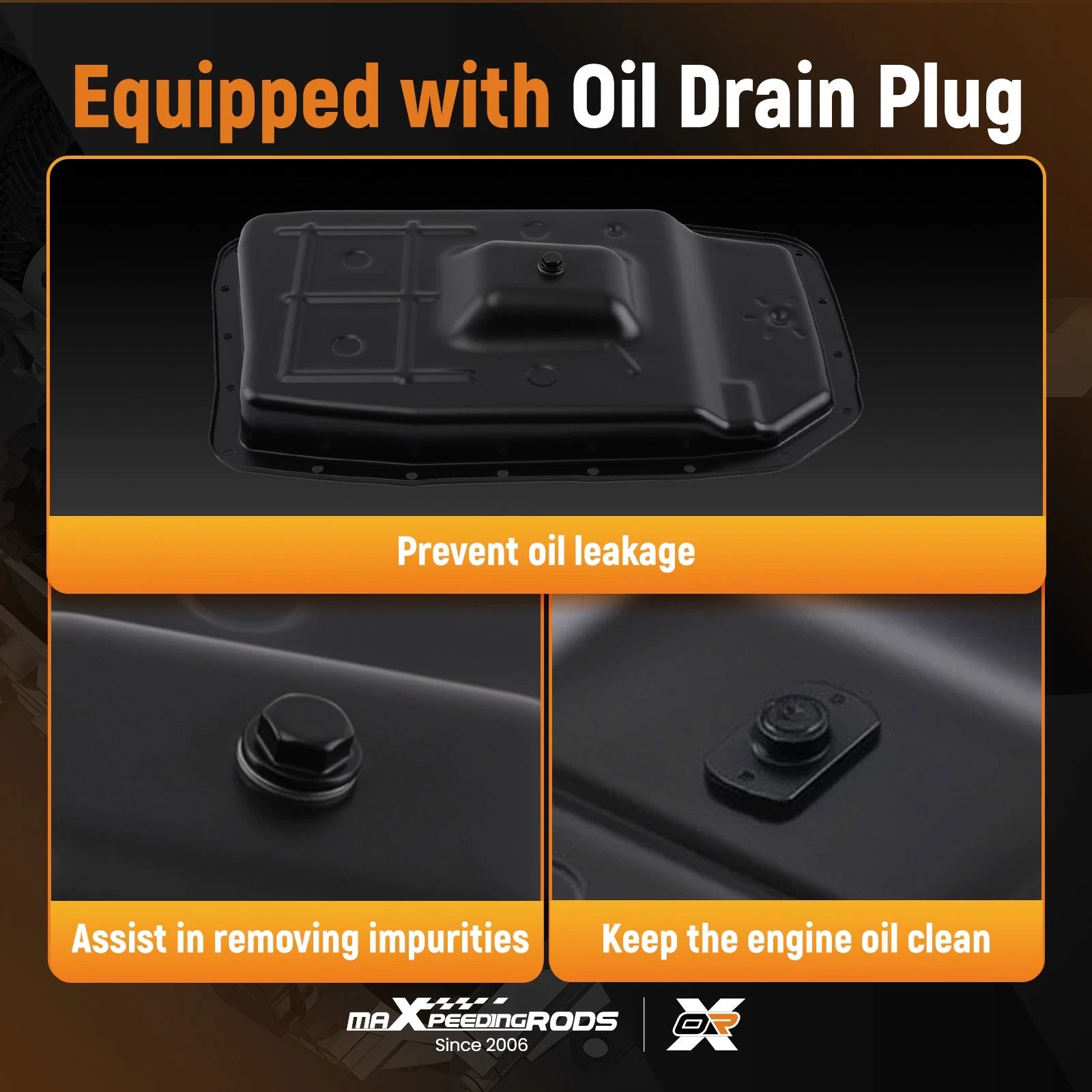 Auto Trans Assembly for Ford F150 Navigator (2011–2018) Steel Oil Pan