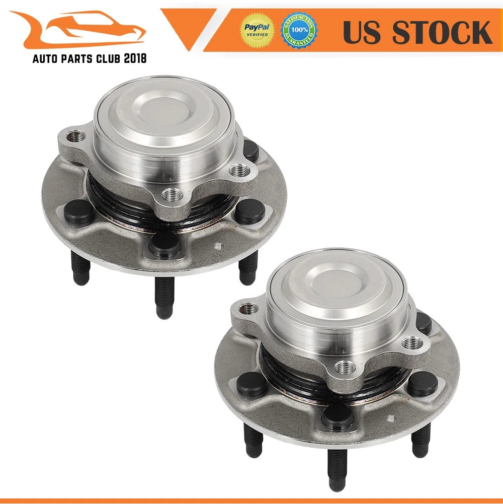 2X Wheel Bearing Hub 515198 for Chevy Silverado 1500 (2019–2022)