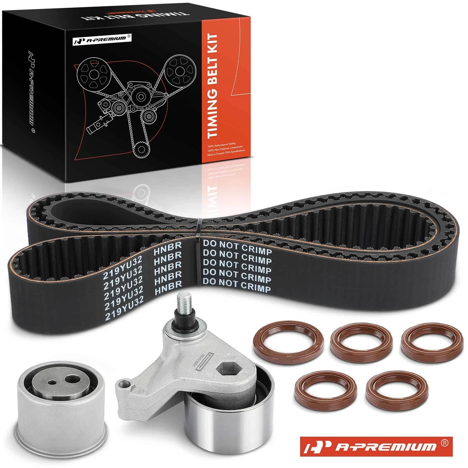 8X Timing Belt Kit for Kia Optima Hyundai Santa Fe (2001–2006)