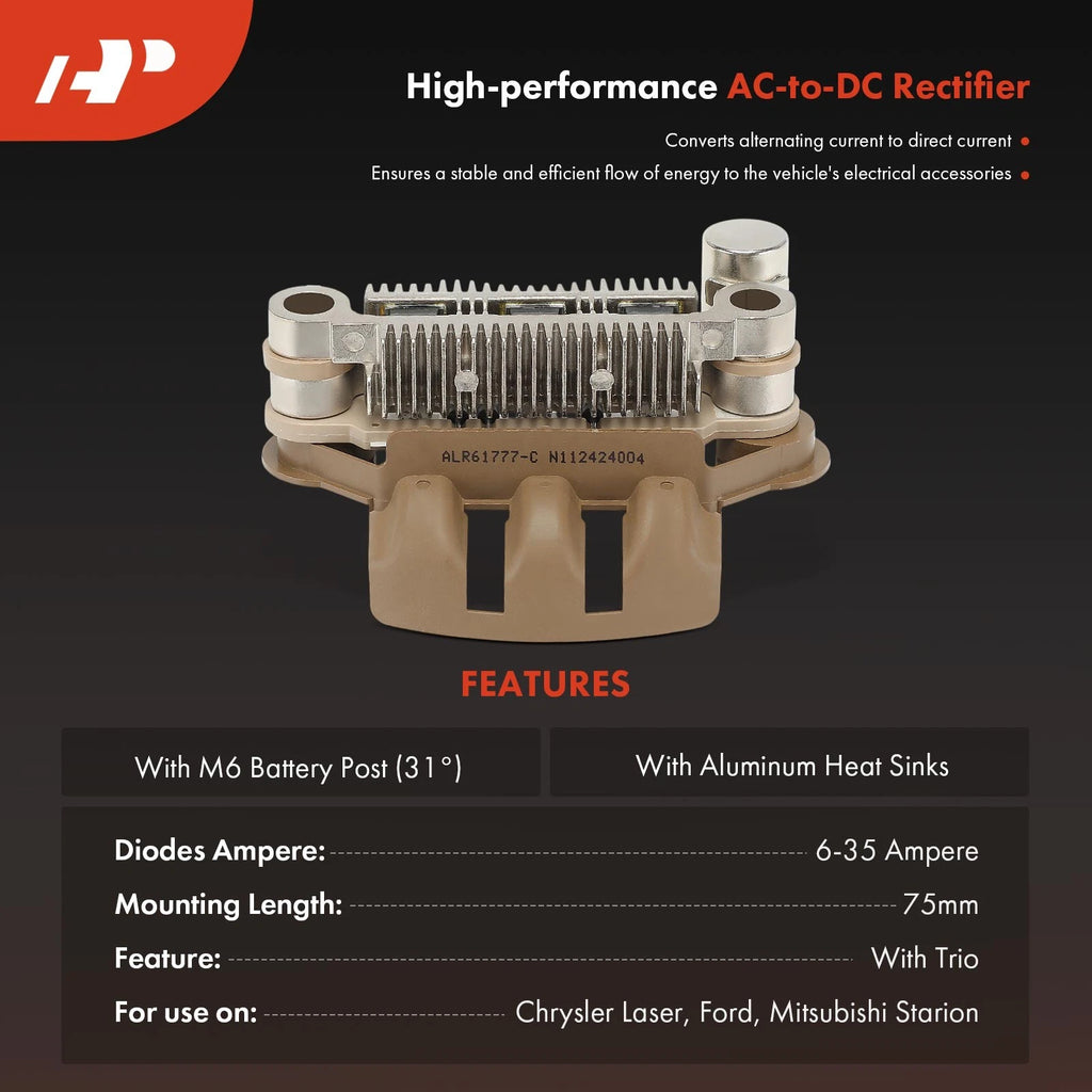 Alternator Rectifier Diode for Chrysler Dodge Hyundai Eagle