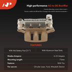Alternator Rectifier Diode for Chrysler Dodge Hyundai Eagle