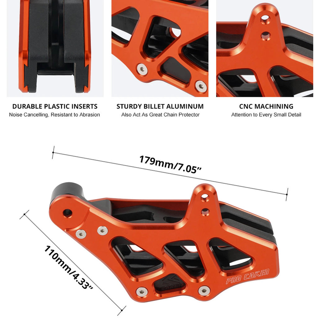 Rear Chain Guide Guard for KTM 250 300 350 450 500 EXC F XCF XC-W (2008–2023)