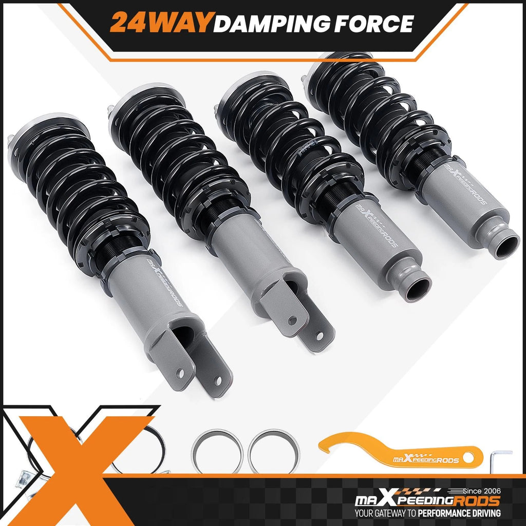 24 Way Coilover Shocks for Honda Civic CRX (1988–1991) Integra (1994–2001)