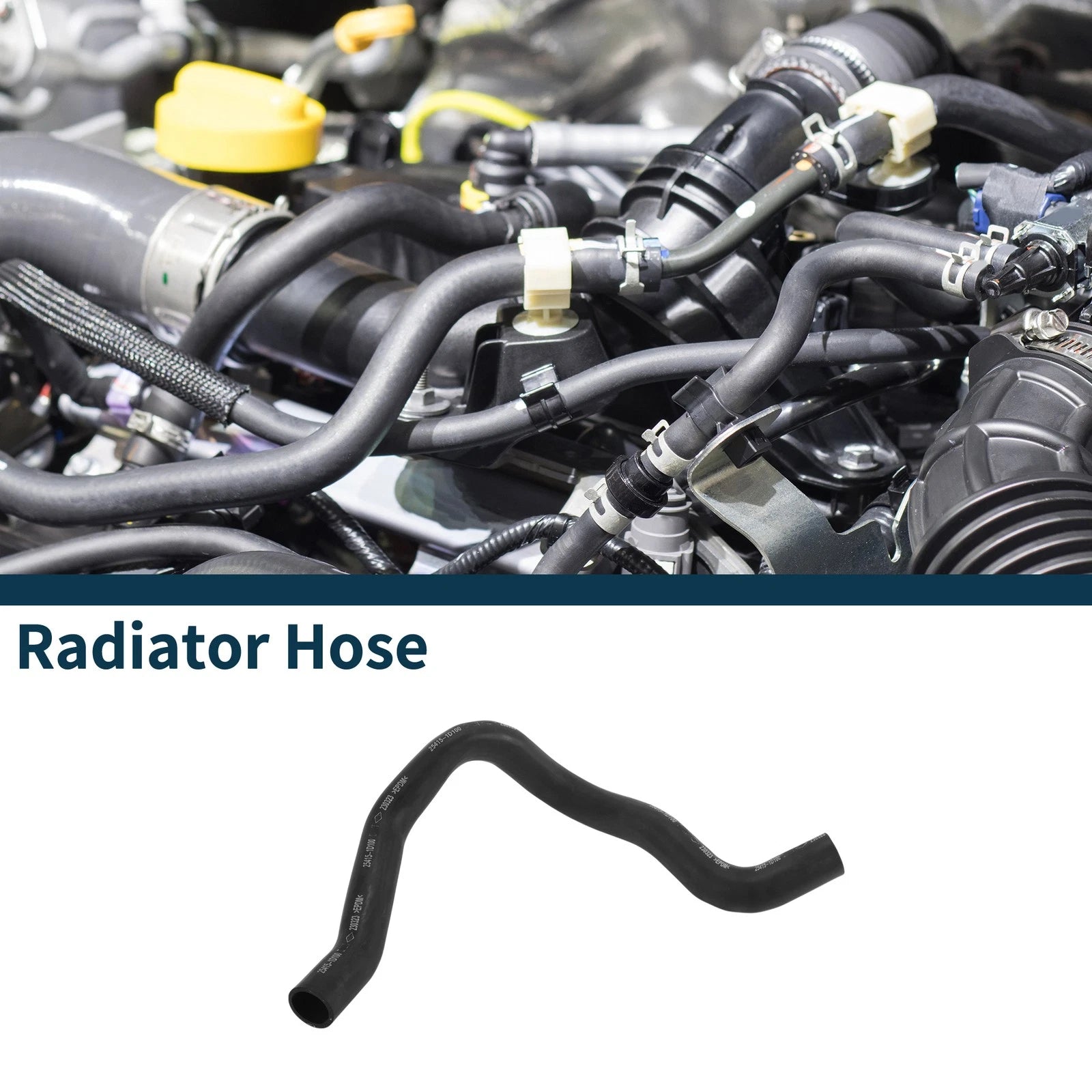 Radiator Hose No. 254151D100 for Kia Carens (2007–2008) Rubber Coolant Pipe