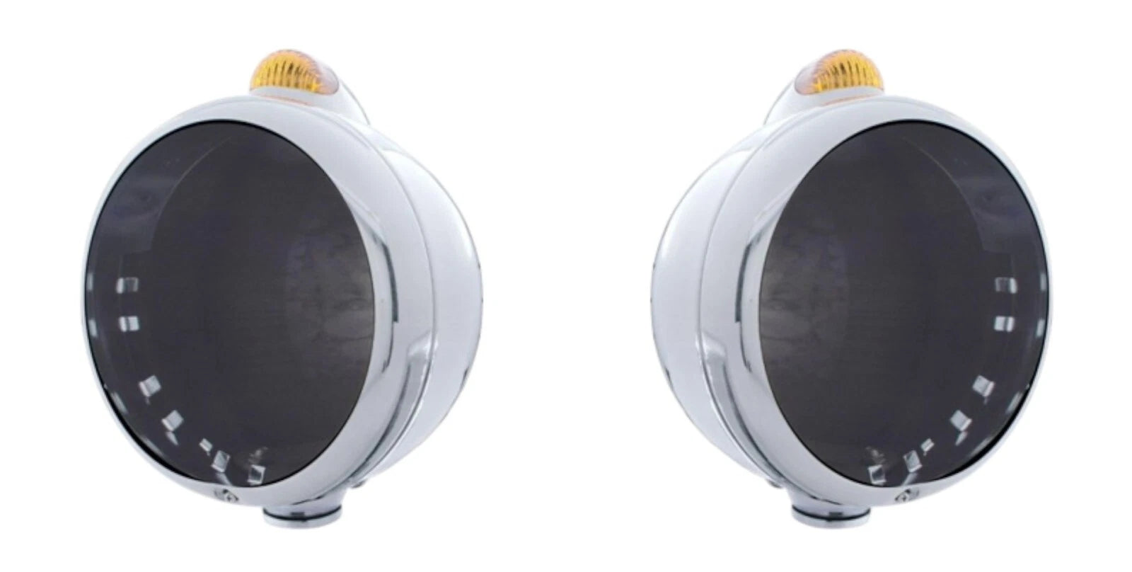 Headlight Lamp Buckets LED Amber Turn Signal for Toyota Hilux (2005–2015)