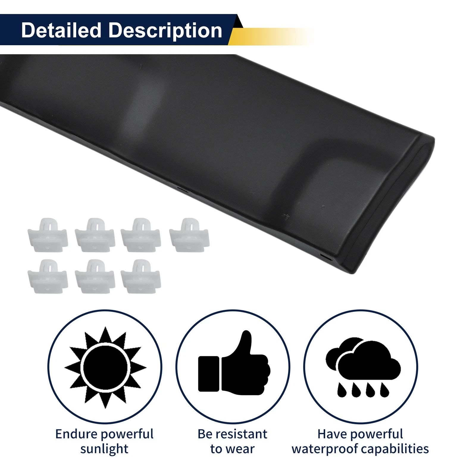 Door Side Lower Trim Garnish No. 75313SWA003 for Honda CR-V (2007–2011)