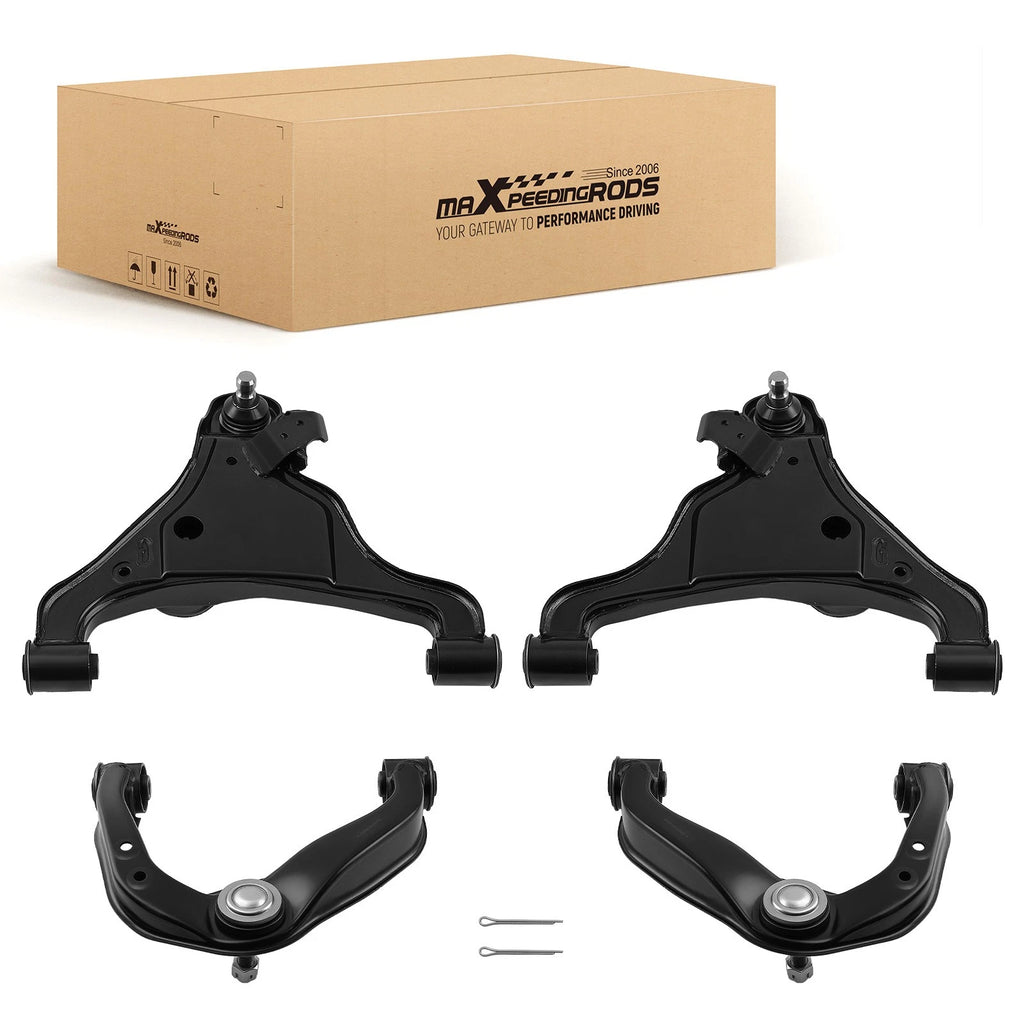 Front Upper Lower Control Arm Kit for Nissan Frontier Pathfinder Xterra (2005–2015)